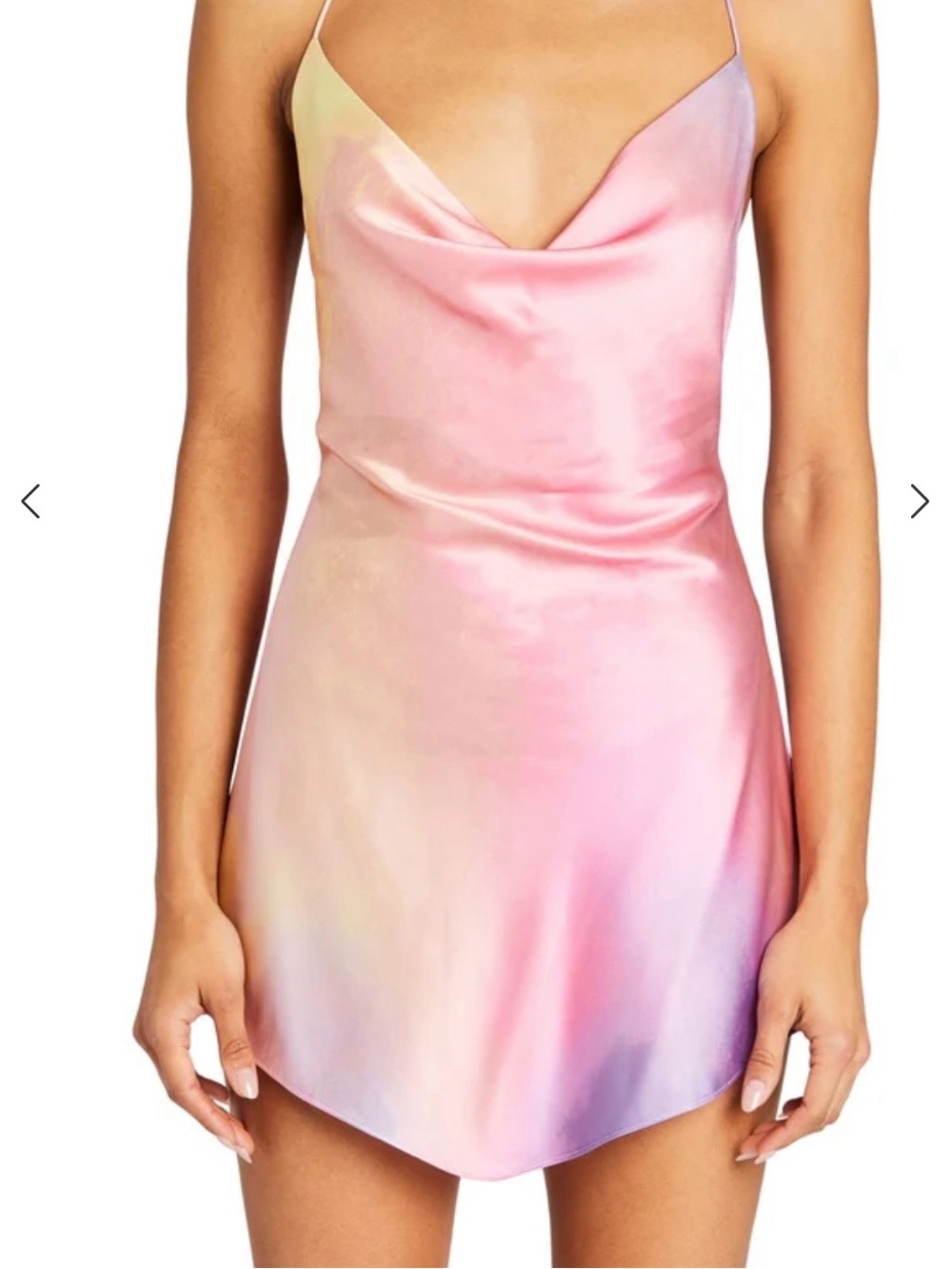 SER.O.YA. Pracilla silk mini dress size small
